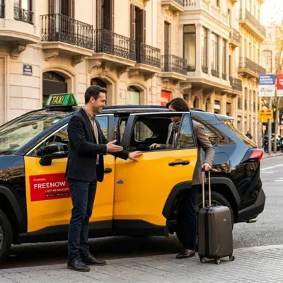 Pre-book your taxi from Barcelona to Salou for a comfortable long-distance transfer with clear pricing and direct pickup. A convenient option for families, tourists, groups, and hotel transfers along the Costa Daurada.